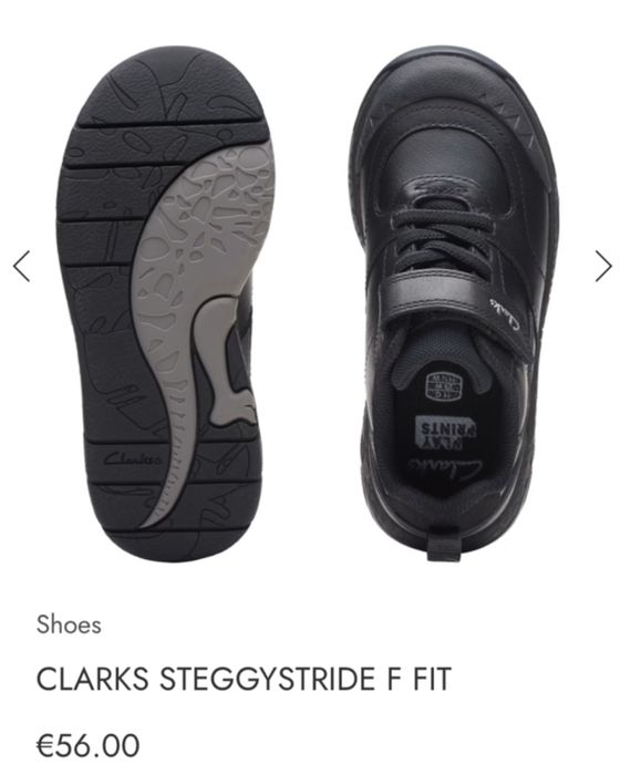 З динозаврами). Шкіряні ботинки Clarks Steggy Stride.