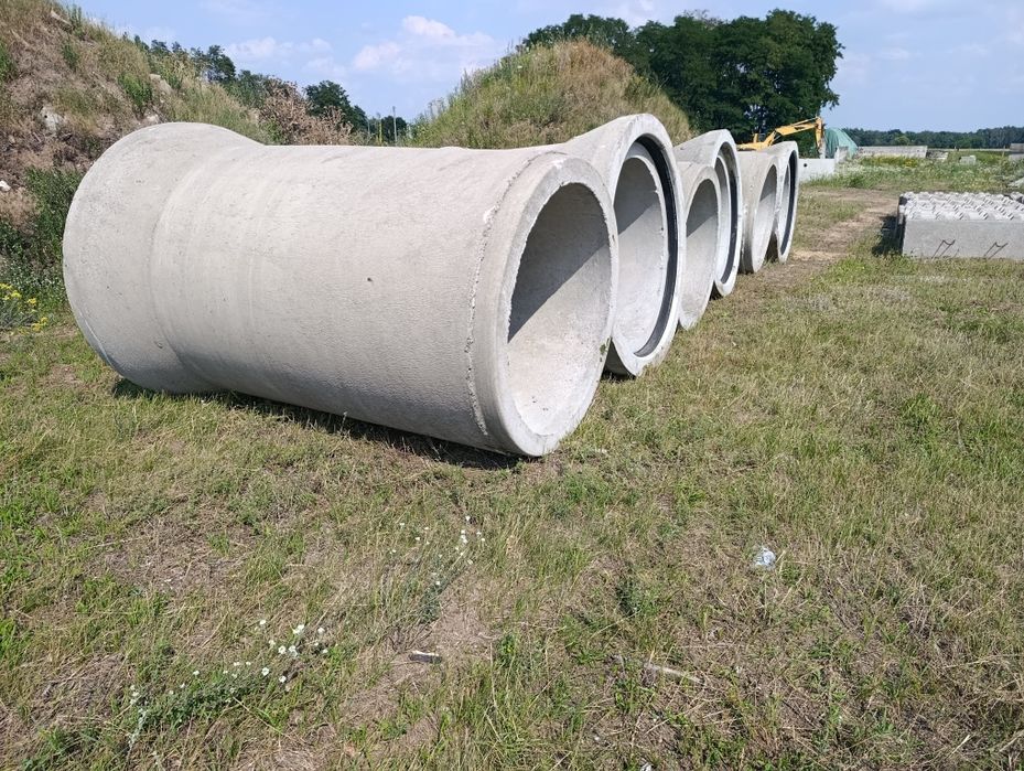 Kręgi betonowe fi 1200 nowe nie używane.polecam