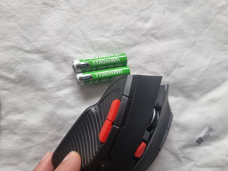 Rato sem fio com bateria recarregável