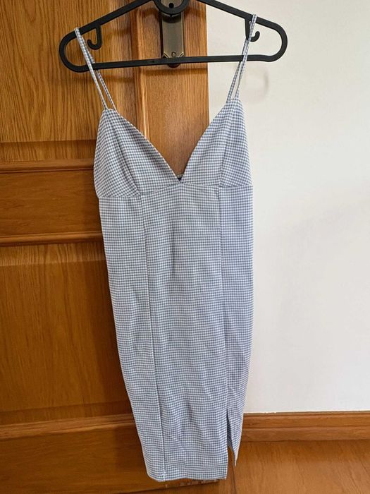 Vestido Azul - Bershka - XS