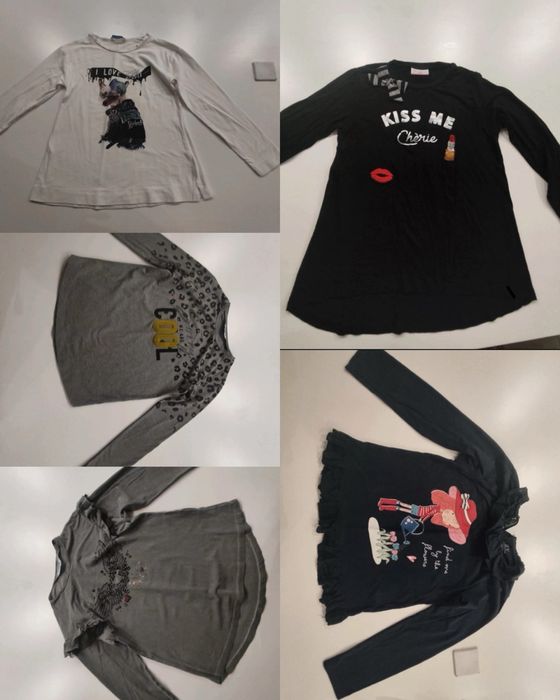 Camisolas 8/9 anos em bom estado