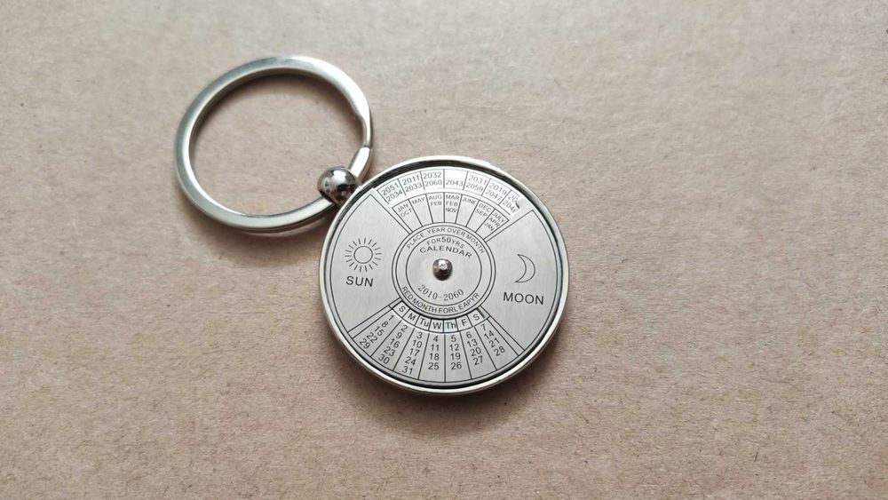 Porta-Chave Calendário 50 Anos