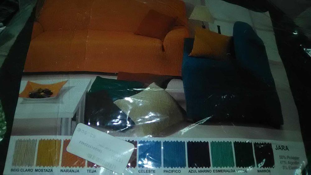 2 Capas de sofás individuais novas