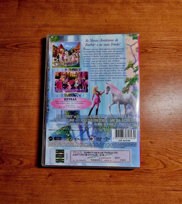BARBIE e as suas Irmãs numa Aventura de Cavalos - Coleção Barbie nº25