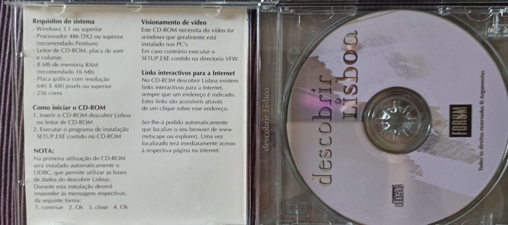 3 CDRom sobre Portugal