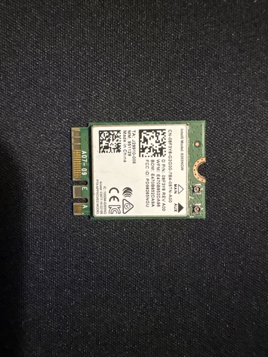 Karta Sieciowa Intel 8265NGW Wi-Fi