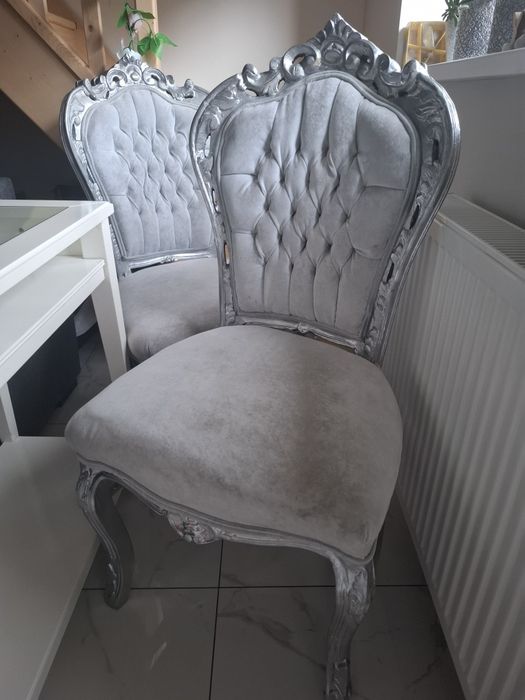 Sprzedam 4 krzesła ludwik