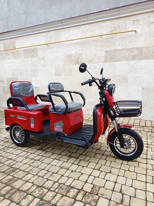 Електроскутер трицикл грузо/пасажир Smart 2000Вт, гарантія, муравей