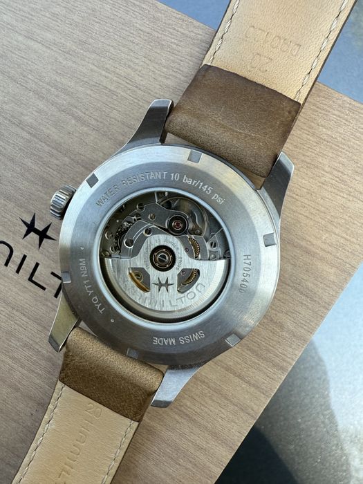 Годинник HAMILTON Khaki Field TITANIUM Auto