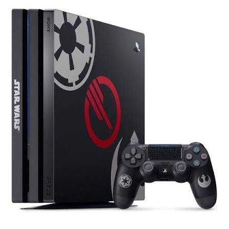 PlayStation 4 Pro 1000GB - Preto - Edição limitada Star Wars: Battlefront II