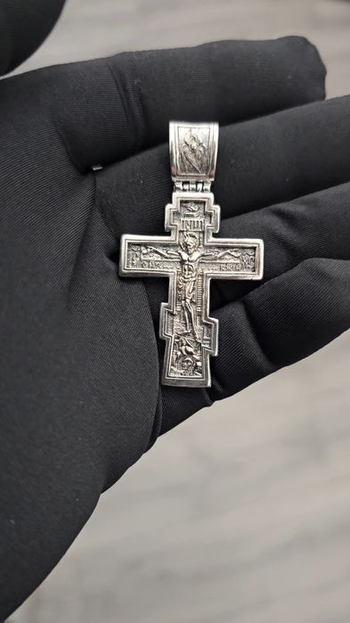 Срібний хрестик великий 15 грам