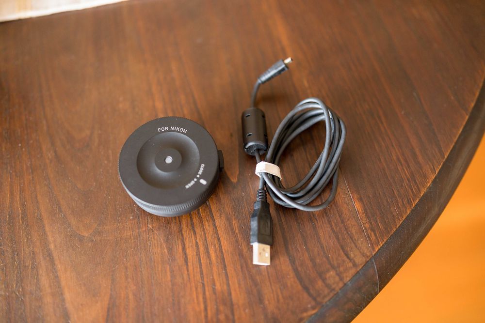 Vendo Sigma 20mm 1.4 art (Nikon) com usb dock