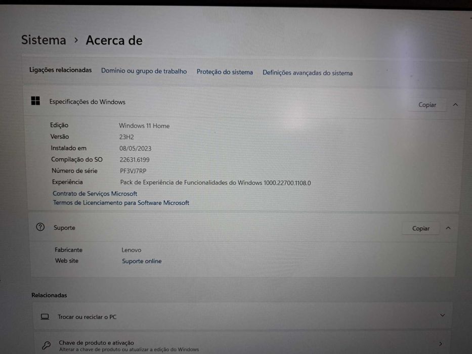 Computador LENOVO LEGION