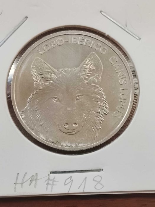 Moeda de 5€ de 2019 - Lobo Ibérico