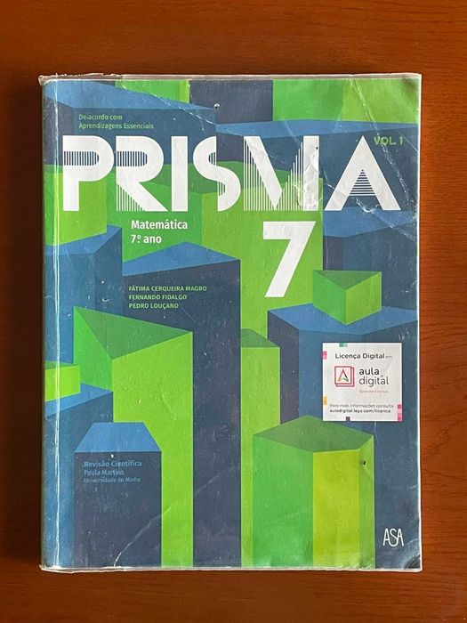 Prisma 7 - manuais (parte 1 + parte 2) + caderno de atividades