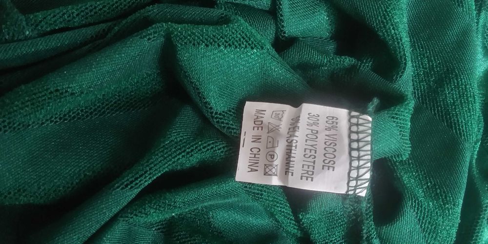 Bluzka body zielone  NOWE, rozmiar xs/ s