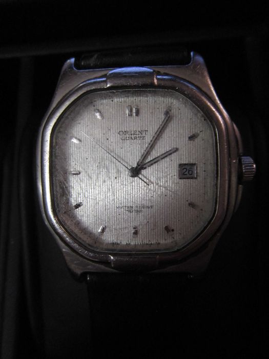 Zegarek męski Orient C7.77.90 40 Japan Szkiełko porysowane