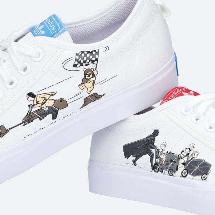 Adidas Nizza x Star Wars Sneakersy Tenisówki 43 Buty Trampki Vader
