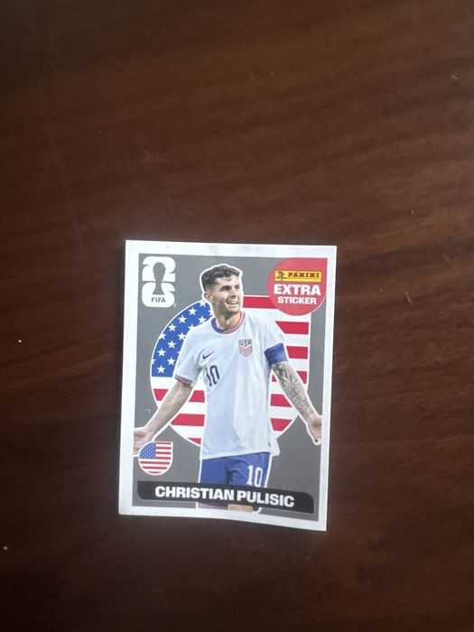 Mbapappe-extra sticker bronze   Pulisic- extra sticker silver
