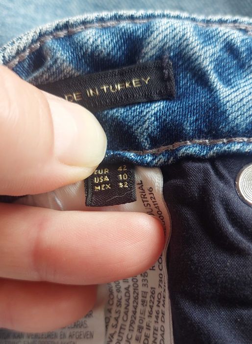 Джинсовая юбка Massimo Dutti