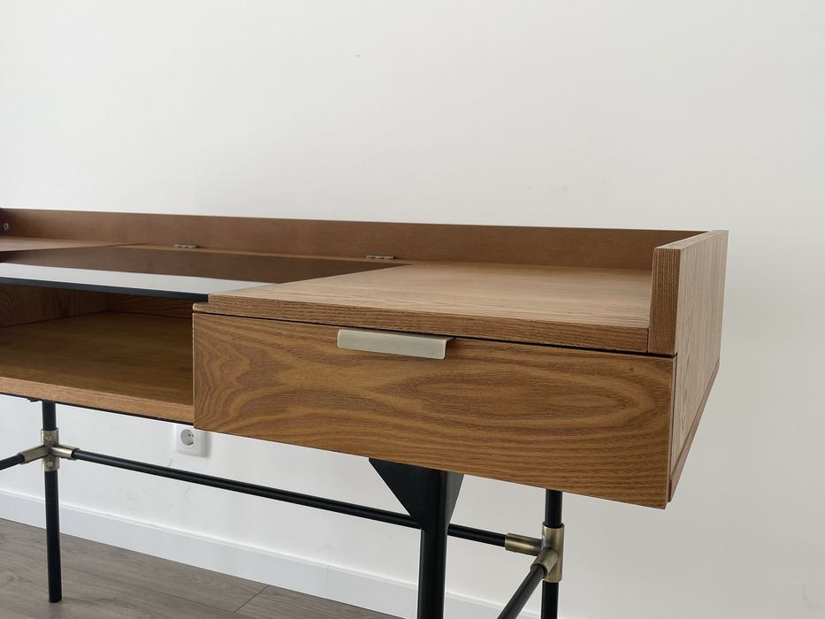 Secretária Design La Redoute Arlon + Cadeira Giratória | Como novas