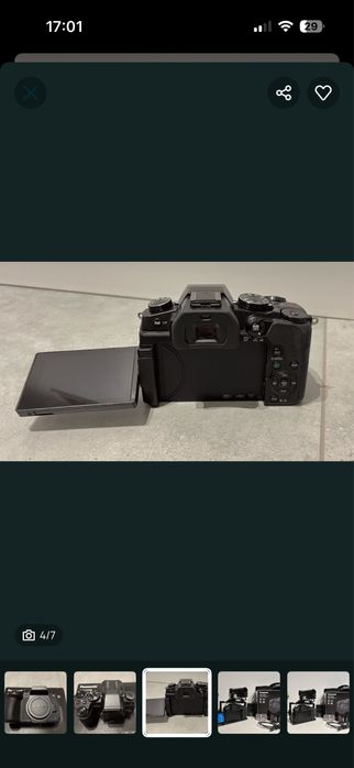 Lumix g80 body + dodatki