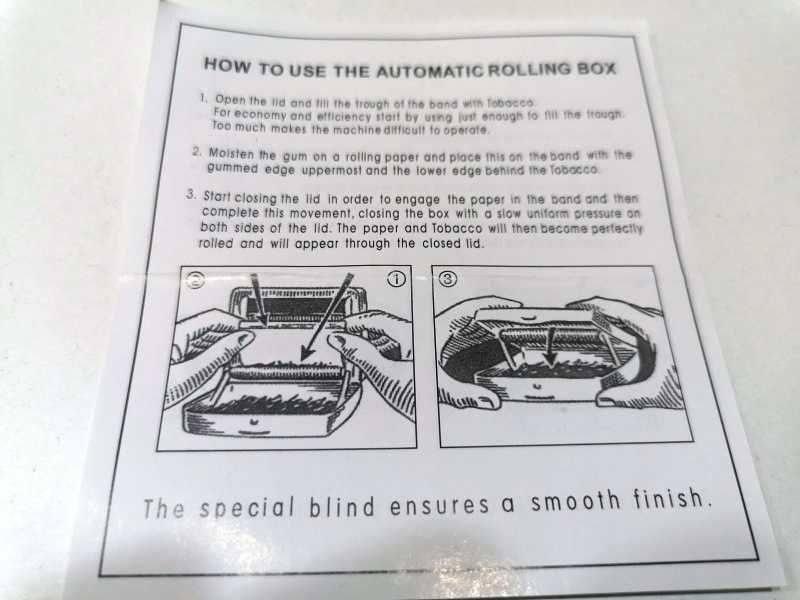 Maquina de enrolar tabaco