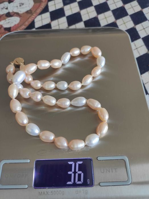 Naszyjnik z pereł naturalnych