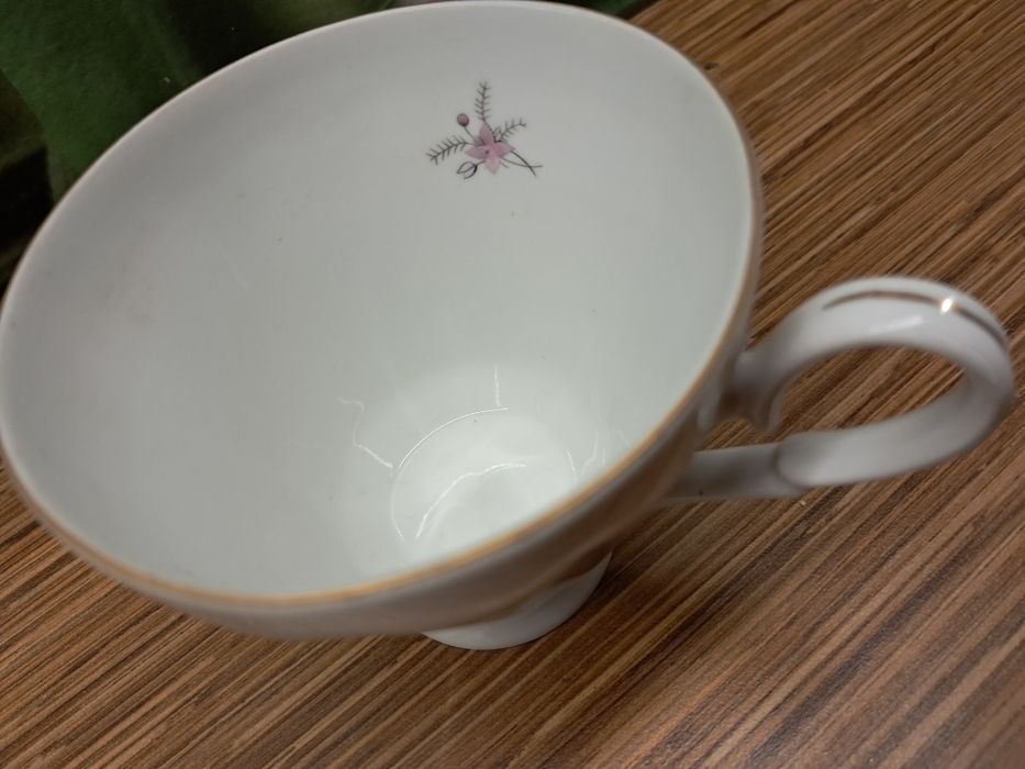 Filizanka kawowa porcelana Eva Wałbrzych prl