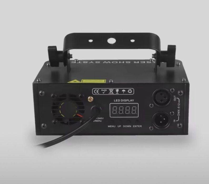 Laser Alien 500mW RGB nowy, pilot