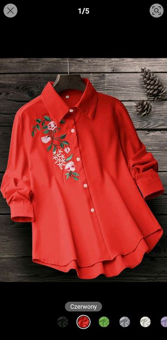 Zestaw eleganckich koszul.