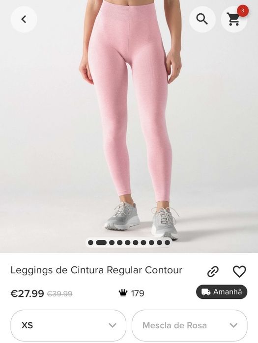 Leggina rosa claro prozis