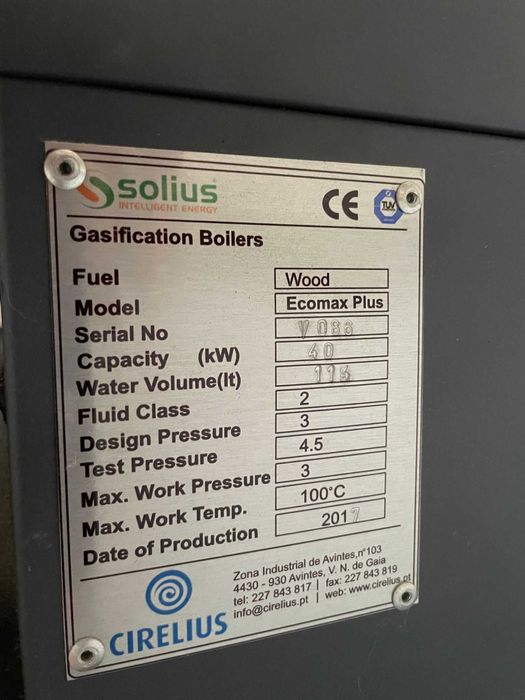 Máquina de chama invertida