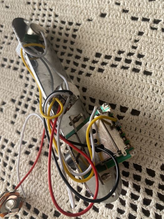 Płyta regulacji głośności do gitary elektrycznej Telecaster części