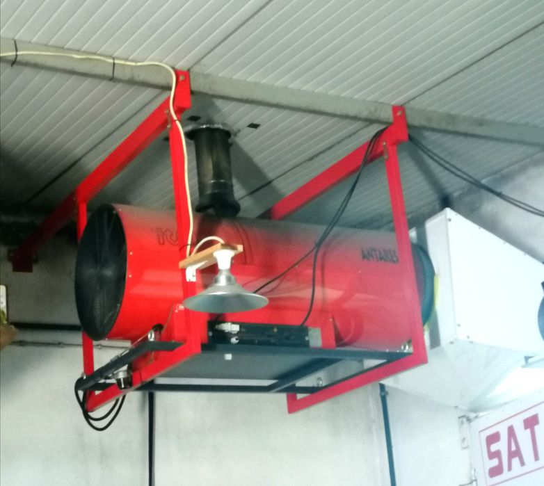 Gerador de calor portátil a gasóleo ANTARES 80P