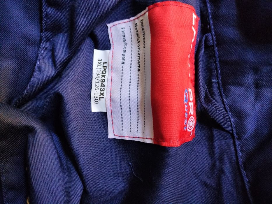 Ubranie robocze spodnie plus bluza