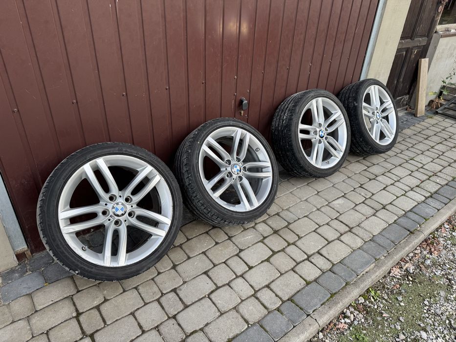 Felgi koła 5x120 18 cali, czujniki opon, opony letnie