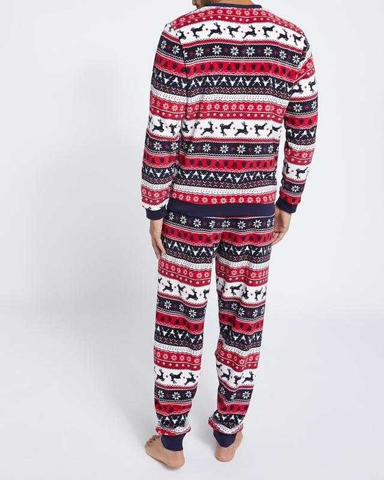 Пижама мужская из пушистого флиса dunnes, англия. размеры: м, l, xl ,xxl