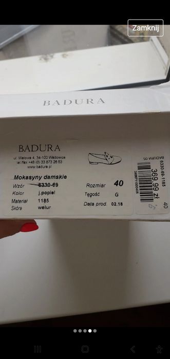 Sprzedam piękne buciki r.40