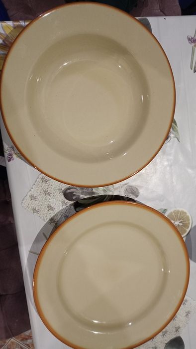 Talerze głębokie obiadowe Tułowice