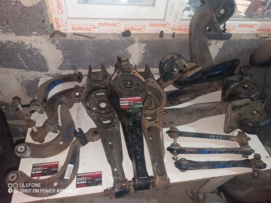 Гольф 5 ричаги задньої підвіски Октавія А -5 ричаги перед, зад.