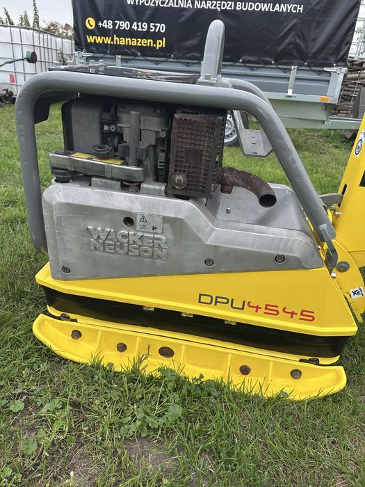 Zagęszczarka Wacker Neuson DPU 4545 Rewers przód tył 400 kg silnik Hatz 2017 r Sprawna F.Vat