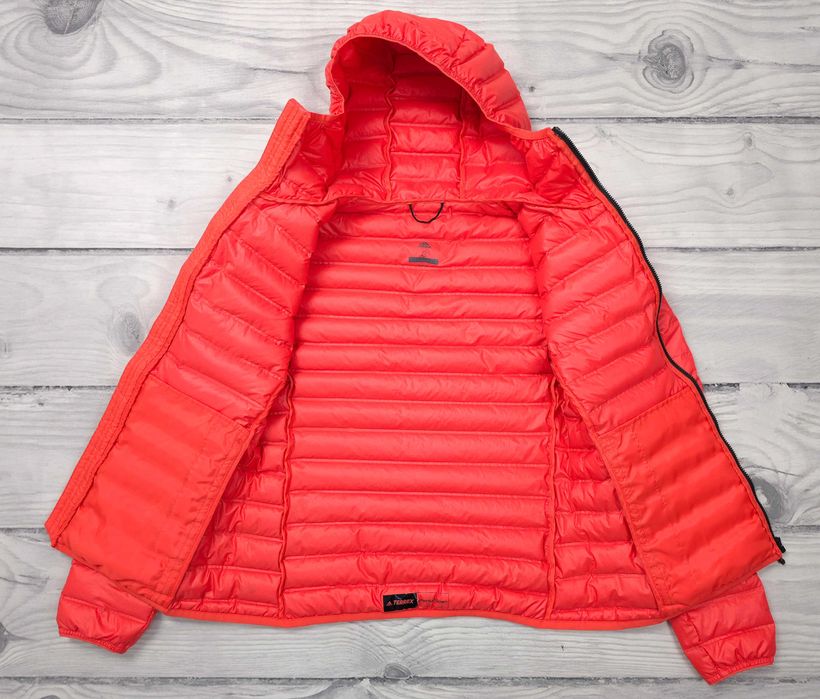 ADIDAS Terrex Damska Kurtka Puchowa Rozpinana Premium Down S 36