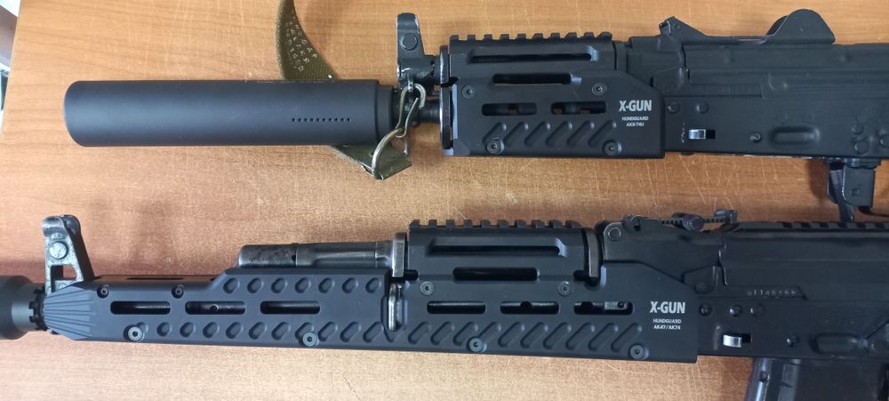 Цевье тактическое X-GUN АК47/АК74/АКМ длинное и короткое (АКСУ): 4 900 ...