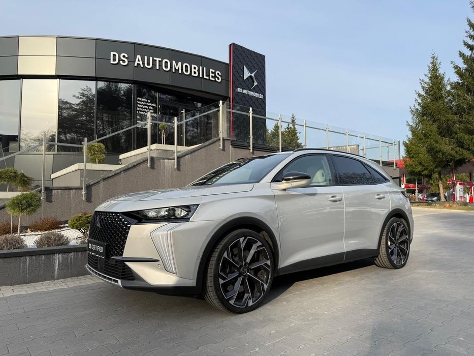 DS Automobiles DS 7 Crossback Performance Line 360 KM Hybryda Plug-In Masaże Wentylowane Fotele