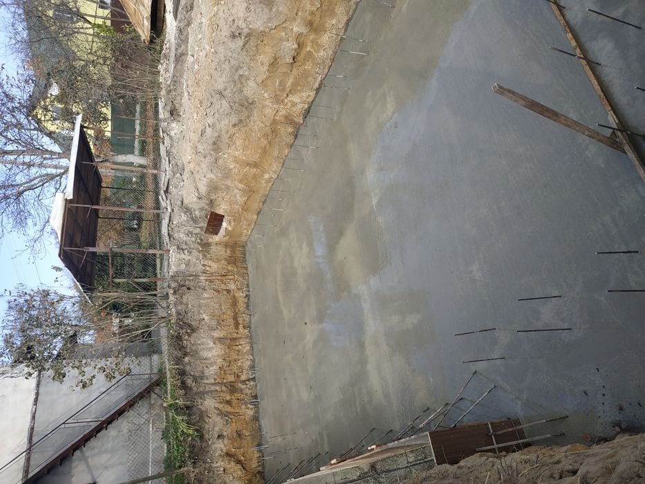 Стяжка бетонна армована, монтаж плит перекриття, заливка плити