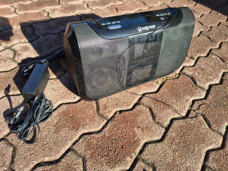 Radio  na budowę do garażu na działkę redgroove