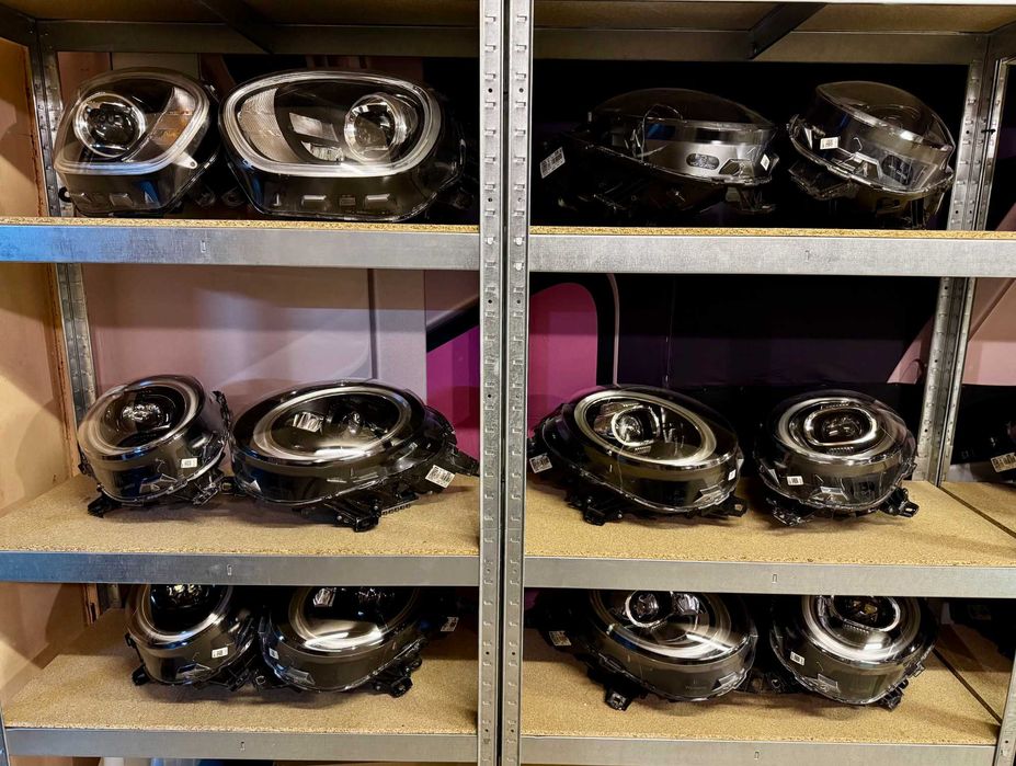 Фара Mini Cooper f55 f56 f57 f54 FullLed Рестайлінг Чорні Адаптив