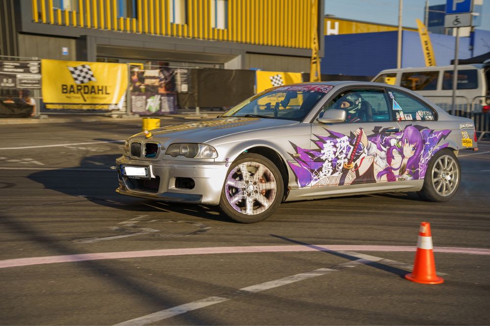 BMW e46 купе дріфт