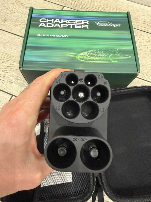 Aдаптер GUWIEYG - CCS2 combo на CCS1 combo - DC 250 KW - ОРИГИНАЛ